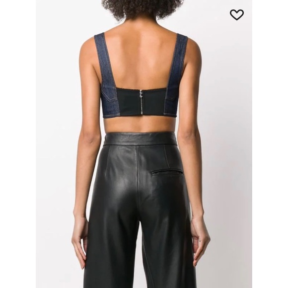 NWT Dolce&Gabbana denim corset size it50/14 - Picture 3 of 12